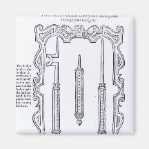 A Magic Trick Refrigerator Magnet