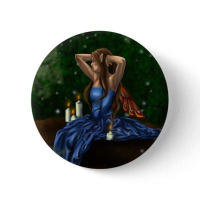 A magical night button by hollys_art
