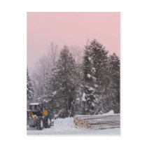 A Maine Winter 9 postcards