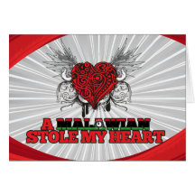 A Malawian Stole my Heart Greeting Card