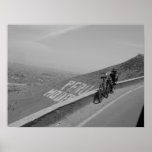 A man, a bike, Peru. posters