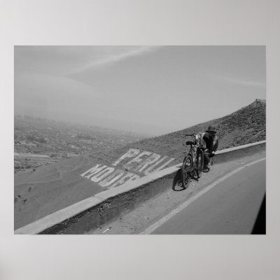 A man, a bike, Peru. Posters by ravig