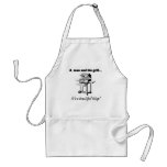 A Man and His Grill aprons