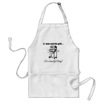 A Man and His Grill Aprons