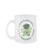 A Man and His Grill, It's A Beautiful Thing Coffee Mugs