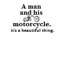 A man and his motorcycle t-shirts by CaringHearts A man and his motorcycle t-shirts
