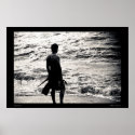 A man and his ocean posters