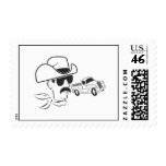 A Man and His Truck Postage