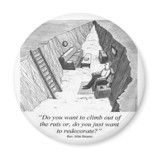 A man in a rut magnet