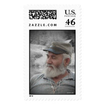 A Man of Gentle Good Humor postage by StarLily A Man of Gentle Good Humor postage