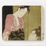 A Man Painting a Woman Mousepads