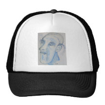 A Man With A Lot On His Mind Mesh Hat