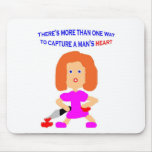 A Man's heart Mousepad