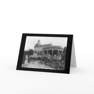 A Mansion in Rio de Janeiro 1902 Card by lc_vintagephotos