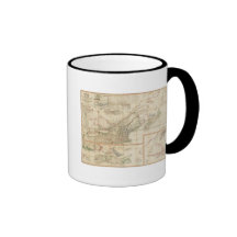 A Map of Cabotia Coffee Mugs