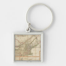 A Map of Cabotia Keychains