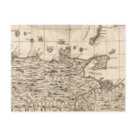 A Map of the British Empire in America Sheet 19 Post Card