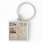 A Map of the British Empire in America Sheet 1 Key Chains