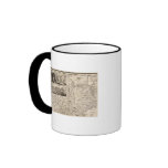 A Map of the British Empire in America Sheet 1 Coffee Mug