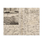 A Map of the British Empire in America Sheet 1 Postcards