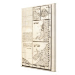 A Map of the British Empire in America Sheet 20 Gallery Wrapped Canvas