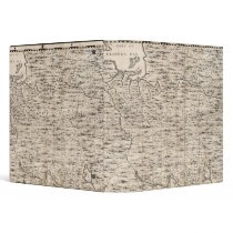 A Map of the British Empire in America Sheet 2 Vinyl Binder