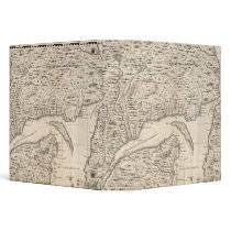 A Map of the British Empire in America Sheet 3 3 Ring Binder