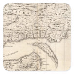 A Map of the British Empire in America Sheet 3 stickers