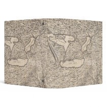 A Map of the British Empire in America Sheet 6 Vinyl Binder