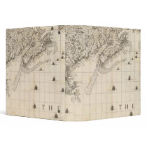 A Map of the British Empire in America Sheet 7 3 Ring Binder