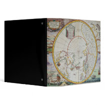 A Map of the North Pole Vinyl Binder