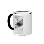 A Map Showing the Passage of  Shadow of the Moon Coffee Mug