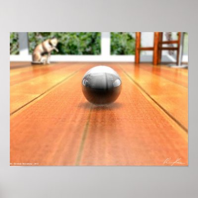 A Marble's Wold - Color Posters by CrystalBlue3d