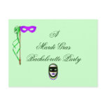 "A Mardi Gras Bachelorette Party" Post Cards