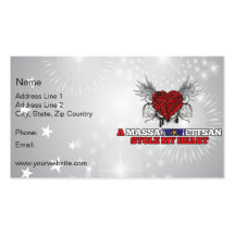 A Massachusettsan Stole my Heart Business Card