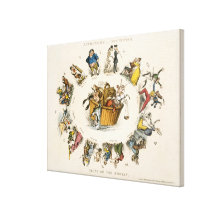 A matinee in the Jardin des Tuileries, from 'Twent Canvas Prints