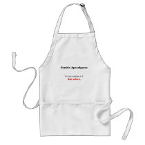 "A Matter of When" aprons
