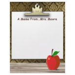A Memo From...Apple Stationery Letterhead