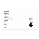 A Meow Massages the Heart Business Card