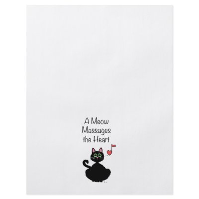 A Meow Massages the Heart Flyers by cat_breeds_info