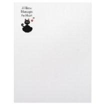 A Meow Massages the Heart Personalized Letterhead