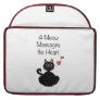 A Meow Massages the Heart Macbook Pro Sleeves