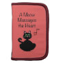 A Meow Massages the Heart Folio Planner