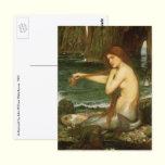 A Mermaid by John William Waterhouse Postcard