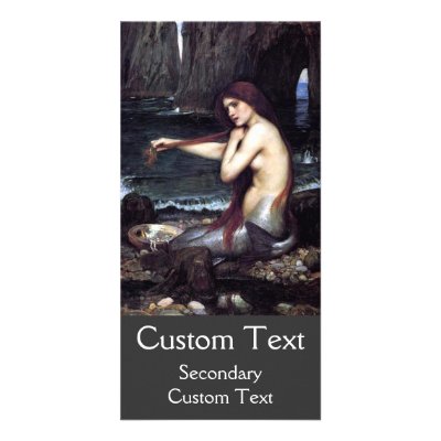 A Mermaid Custom Photo Card by ImmortalArtwork