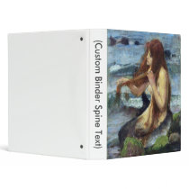 A Mermaid (study) 3 Ring Binders