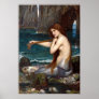 A Mermaid, Waterhouse Print