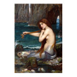 A Mermaid, Waterhouse posters