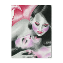 A Mermaid's Love Postcard