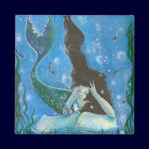 A Mermaid's Tale - Magnet by katerinaart A Mermaid's Tale - Magnet